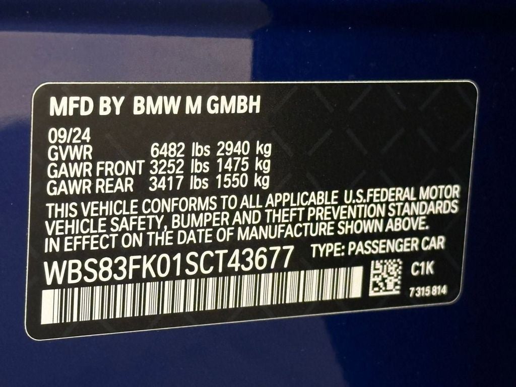 2025 BMW M5 Base