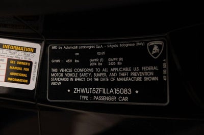 2020 Lamborghini Huracan EVO Base