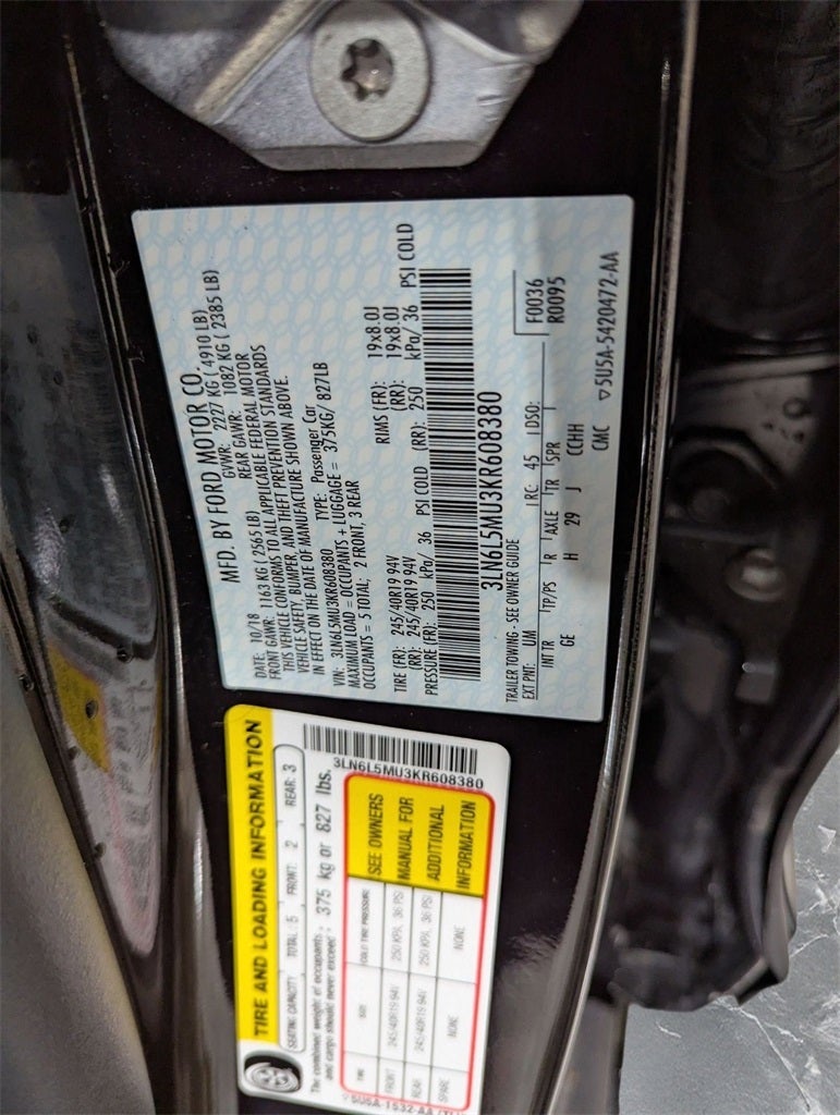 2019 Lincoln MKZ Hybrid Reserve II