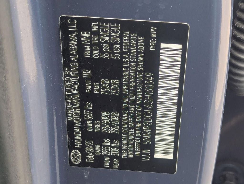 2025 Hyundai Santa Fe SEL