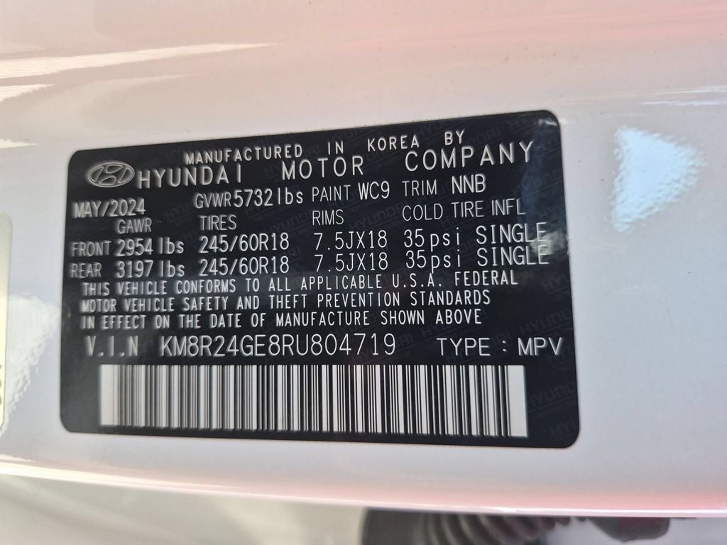 2024 Hyundai Palisade SEL 7P