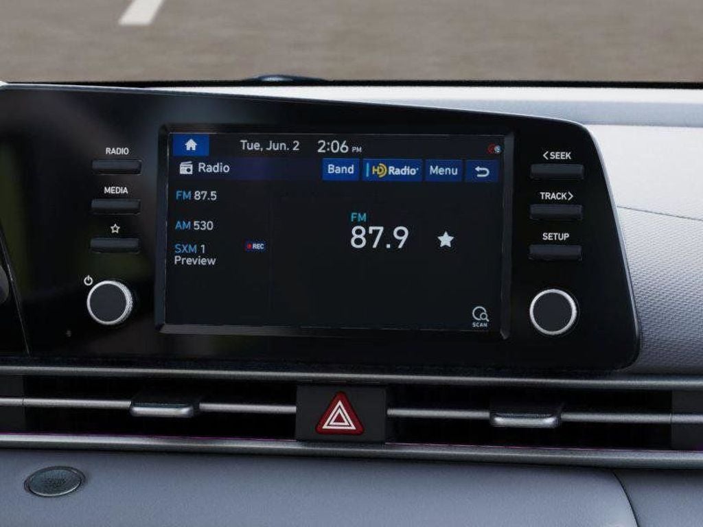 2026 Hyundai Elantra Hybrid Blue