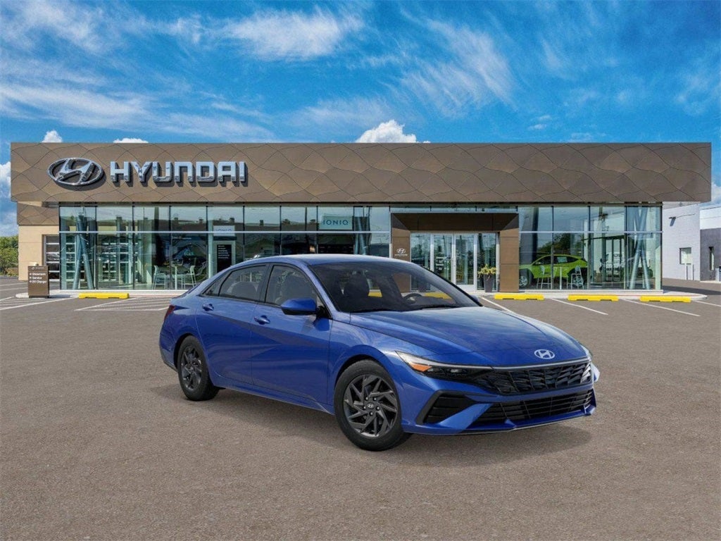 2026 Hyundai Elantra Hybrid Blue