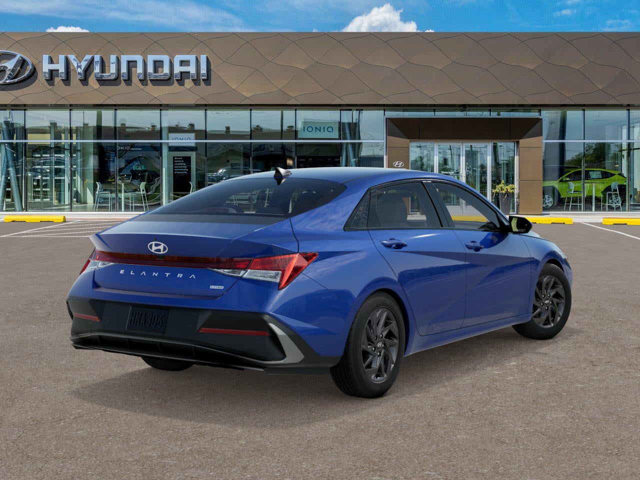 2026 Hyundai Elantra Hybrid Blue