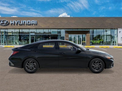 2026 Hyundai Elantra Hybrid Blue