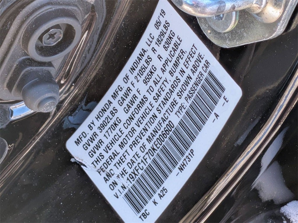 2019 Honda Civic EX-L