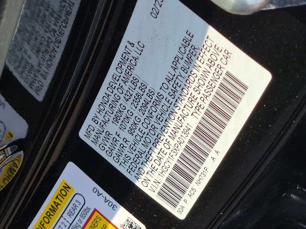 2023 Honda Accord EX