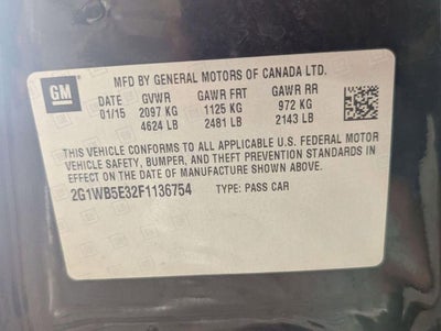 2015 Chevrolet Impala Limited LT