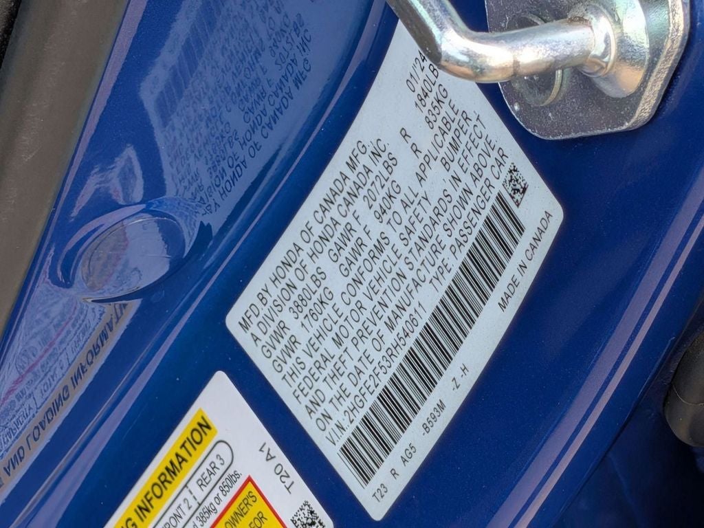 2024 Honda Civic Sport