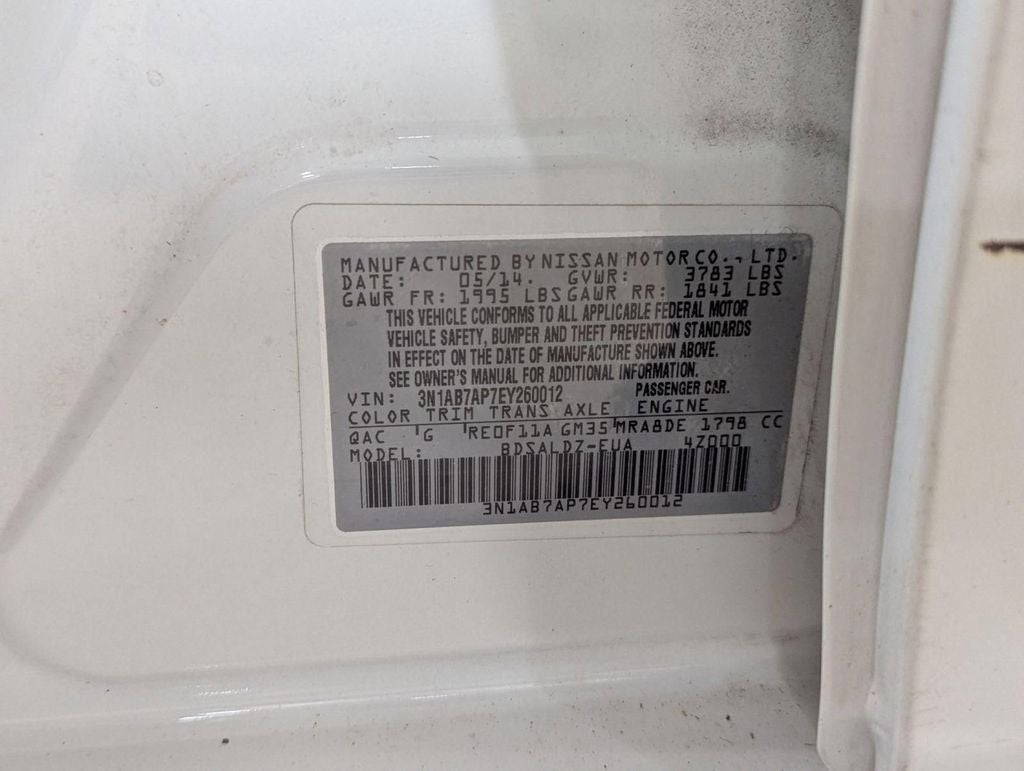 2014 Nissan Sentra SV