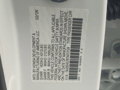 2026 Acura Integra A-Spec Tech Package