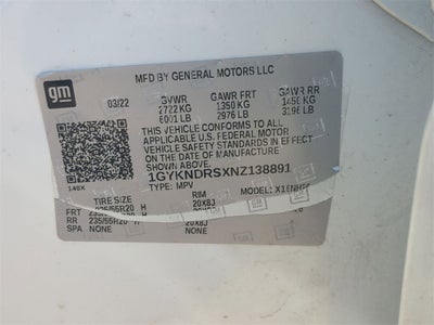 2022 Cadillac XT5 Premium Luxury