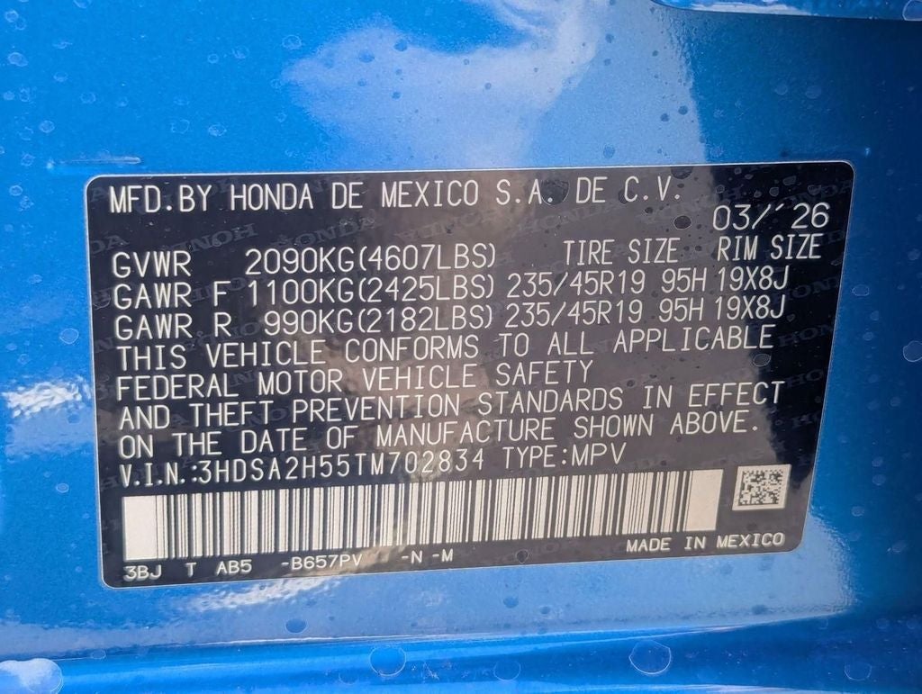 2026 Acura ADX A-Spec Package