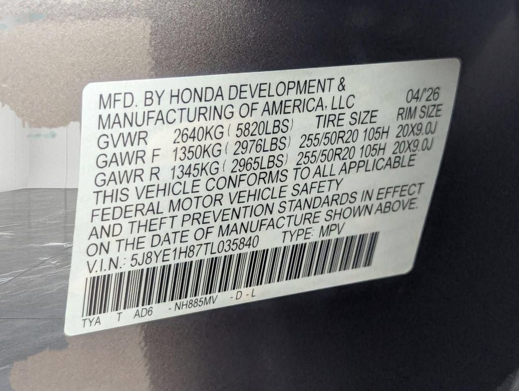 2026 Acura MDX Advance Package SH-AWD