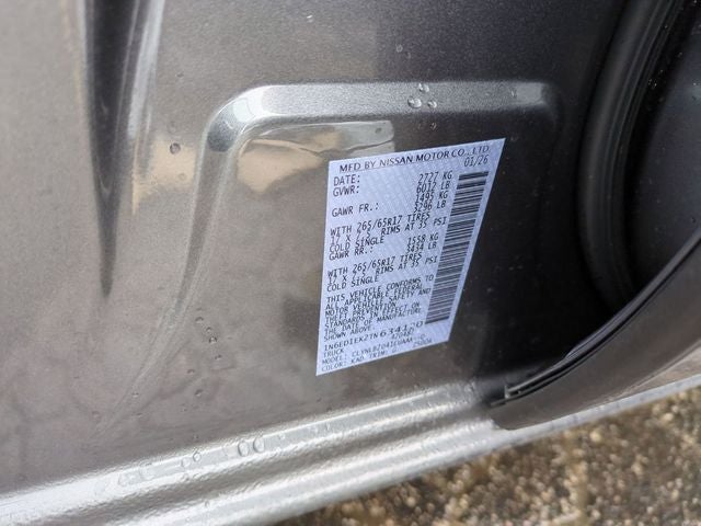 2026 Nissan Frontier SV