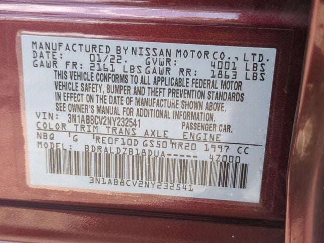 2022 Nissan Sentra SV