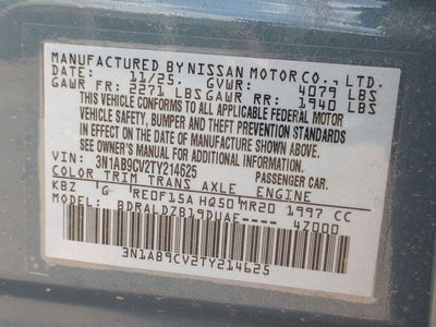 2026 Nissan Sentra SV