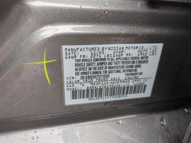 2026 Nissan Sentra SV