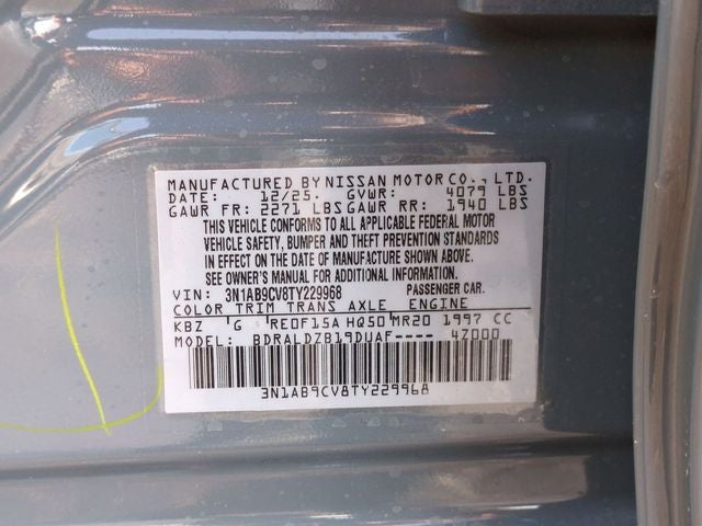 2026 Nissan Sentra SV