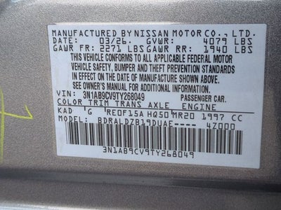 2026 Nissan Sentra SV