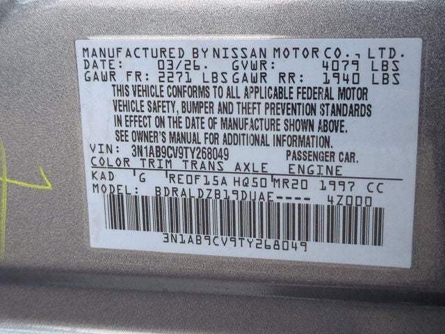 2026 Nissan Sentra SV