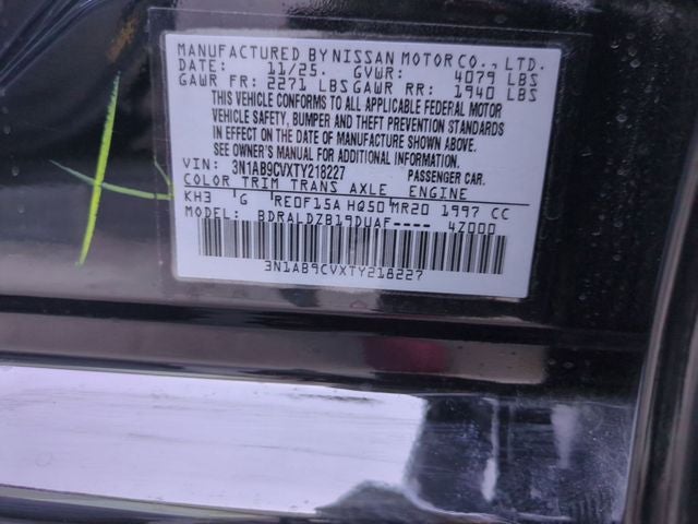2026 Nissan Sentra SV
