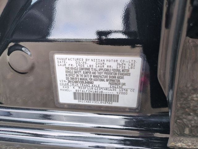 2025 Nissan Versa 1.6 SV