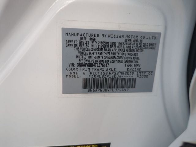 2026 Nissan Kicks S