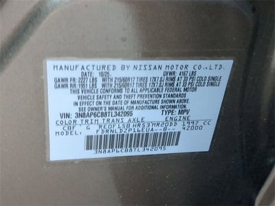 2026 Nissan Kicks SV