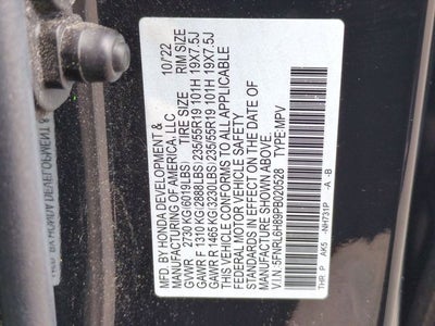 2023 Honda Odyssey Touring