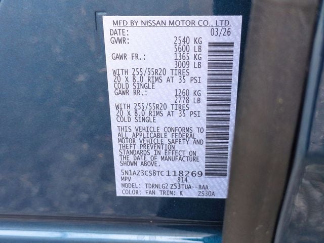 2026 Nissan Murano SL