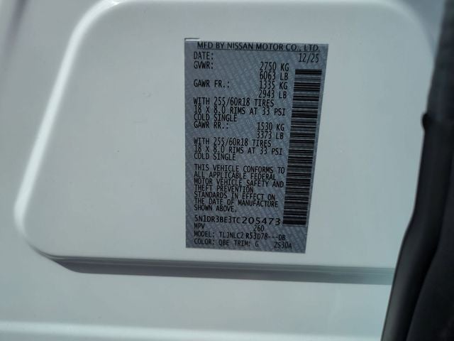 2026 Nissan Pathfinder SV
