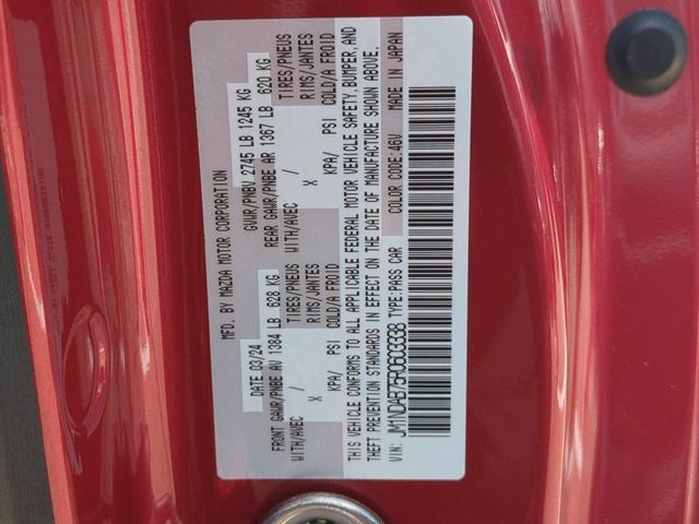 2024 Mazda Mazda MX-5 Miata Sport
