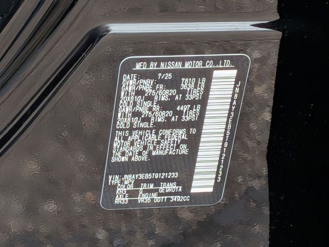 2026 Nissan Armada Platinum