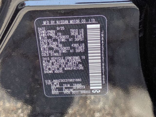 2026 INFINITI QX80 AUTOGRAPH