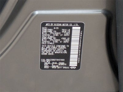 2026 INFINITI QX80 SPORT