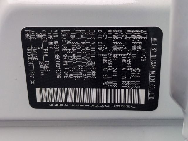 2026 Nissan Rogue Dark Armor