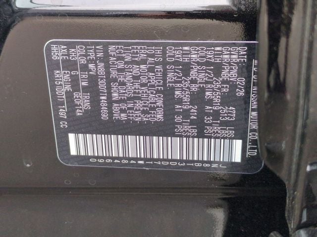 2026 Nissan Rogue Platinum