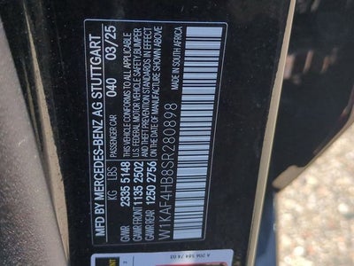 2025 Mercedes-Benz C-Class C 300 4MATIC®