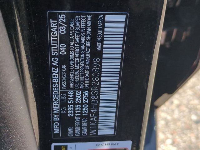 2025 Mercedes-Benz C-Class C 300 4MATIC®