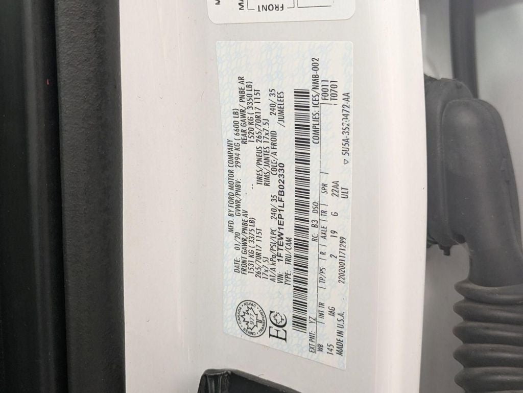 2020 Ford F-150 XLT