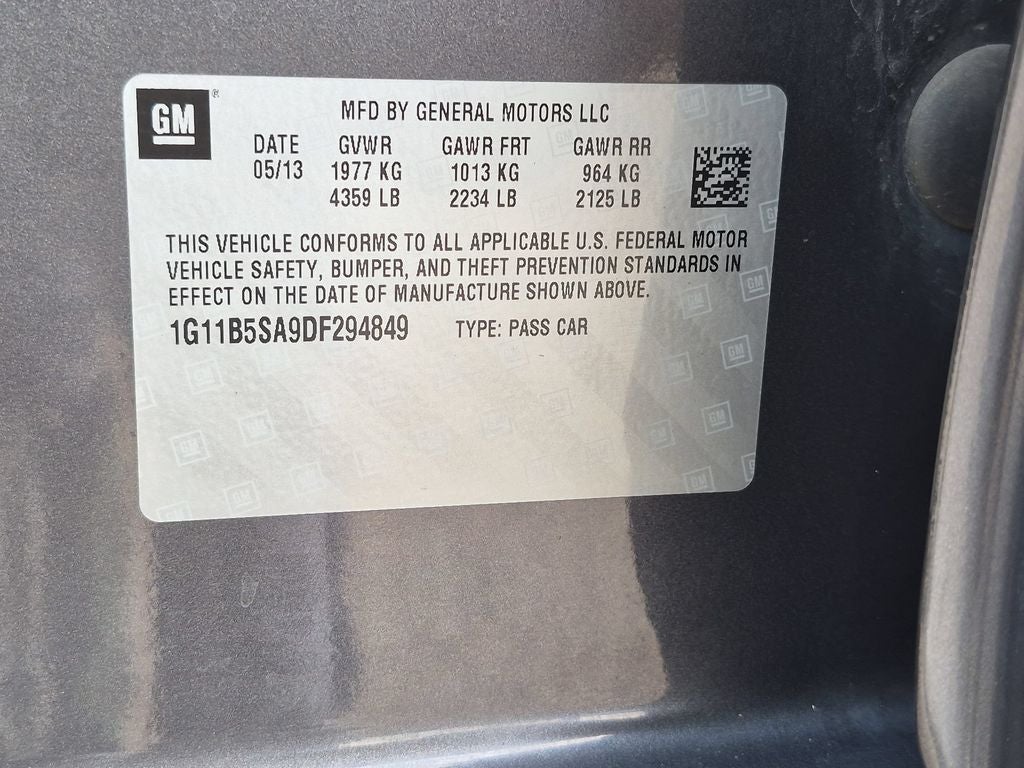 2013 Chevrolet Malibu LS 1LS