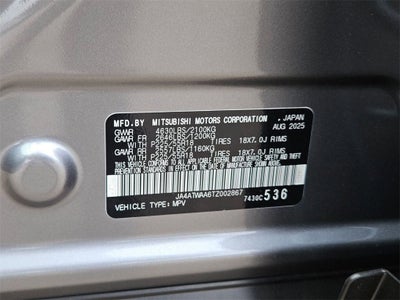 2026 Mitsubishi Eclipse Cross Black Edition