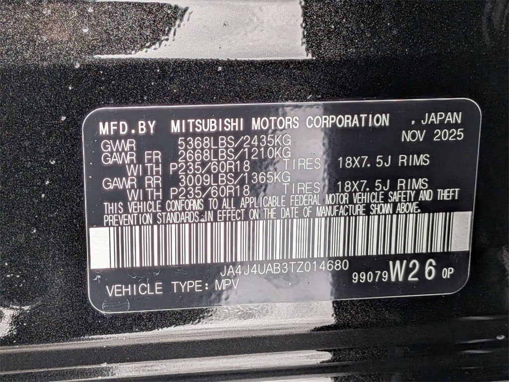 2026 Mitsubishi Outlander ES