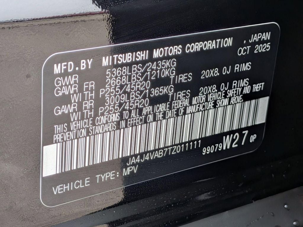 2026 Mitsubishi Outlander SE