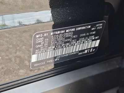2026 Mitsubishi Outlander PHEV SE