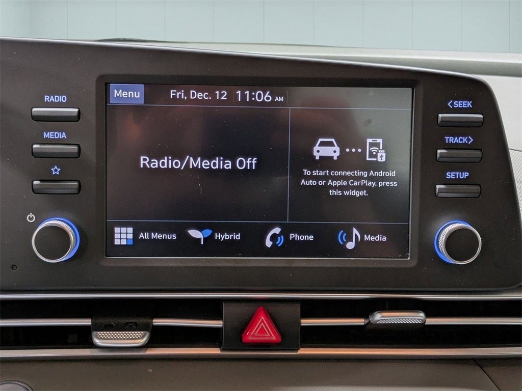 2025 Hyundai Elantra Hybrid Blue