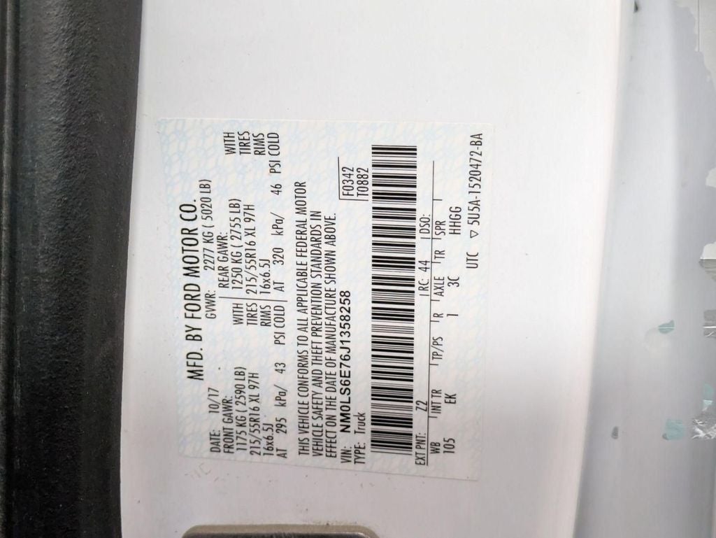 2018 Ford Transit Connect XL