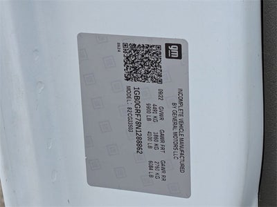 2022 Chevrolet Express 3500 Work Van Cutaway