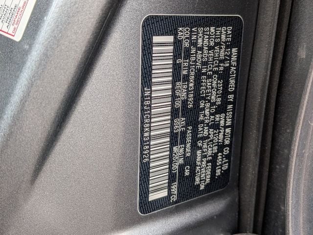 2019 Nissan Rogue Sport S
